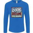 You're Looking at an Awesome Civil Engineer Mens Long Sleeve T-Shirt Royal Blue