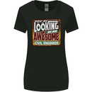 You're Looking at an Awesome Civil Engineer Womens Wider Cut T-Shirt Black