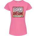 You're Looking at an Awesome Clerk Womens Petite Cut T-Shirt Azalea