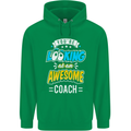 You're Looking at an Awesome Coach Mens 80% Cotton Hoodie Irish Green