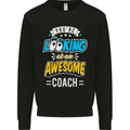 You're Looking at an Awesome Coach Mens Sweatshirt Jumper Black