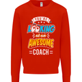 You're Looking at an Awesome Coach Mens Sweatshirt Jumper Bright Red