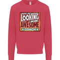 You're Looking at an Awesome Coach Mens Sweatshirt Jumper Heliconia