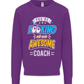 You're Looking at an Awesome Coach Mens Sweatshirt Jumper Purple