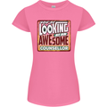 You're Looking at an Awesome Counsellor Womens Petite Cut T-Shirt Azalea