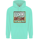 You're Looking at an Awesome DJ Childrens Kids Hoodie Peppermint