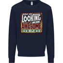 You're Looking at an Awesome DJ Kids Sweatshirt Jumper Navy Blue