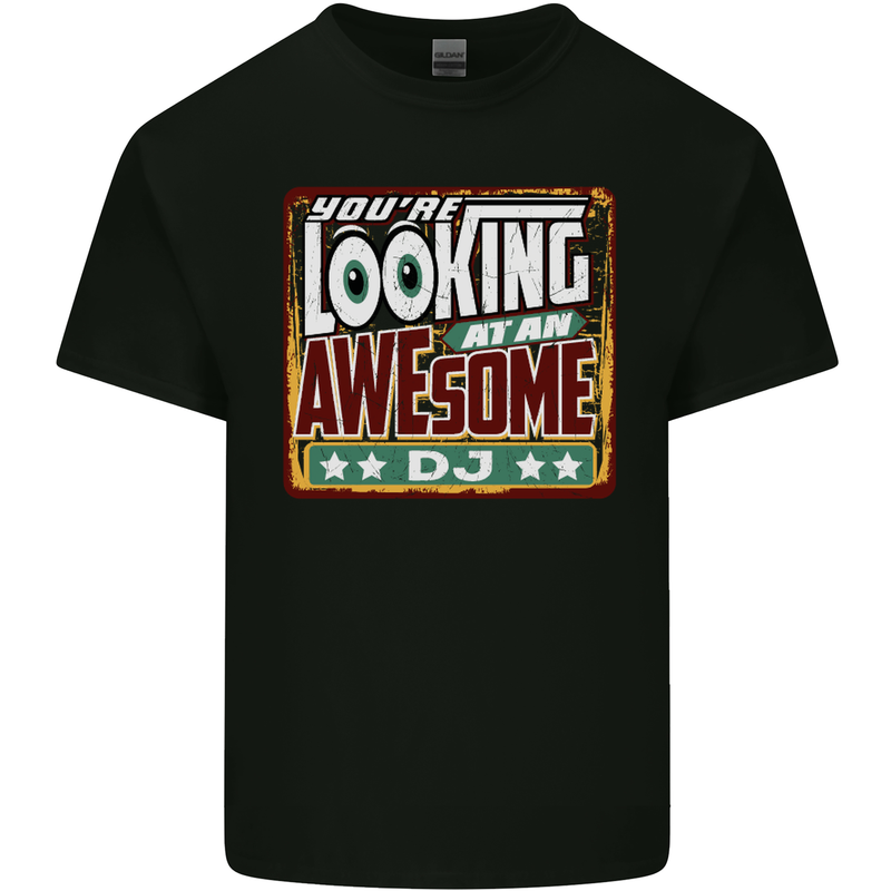 You're Looking at an Awesome DJ Kids T-Shirt Childrens Black