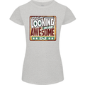 You're Looking at an Awesome DJ Womens Petite Cut T-Shirt Sports Grey