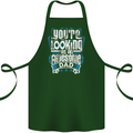 You're Looking at an Awesome Dad Cotton Apron 100% Organic Forest Green