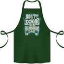 You're Looking at an Awesome Dad Cotton Apron 100% Organic Forest Green