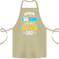 You're Looking at an Awesome Dad Cotton Apron 100% Organic Khaki