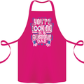 You're Looking at an Awesome Dad Cotton Apron 100% Organic Pink