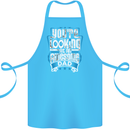 You're Looking at an Awesome Dad Cotton Apron 100% Organic Turquoise