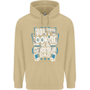You're Looking at an Awesome Dad Mens 80% Cotton Hoodie Sand