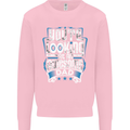 You're Looking at an Awesome Dad Mens Sweatshirt Jumper Light Pink