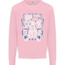 You're Looking at an Awesome Dad Mens Sweatshirt Jumper Light Pink