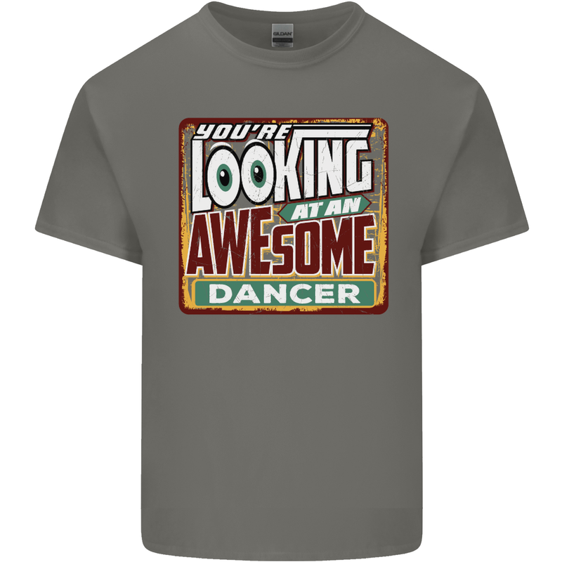 You're Looking at an Awesome Dancer Kids T-Shirt Childrens Charcoal