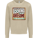 You're Looking at an Awesome Decorator Mens Sweatshirt Jumper Sand