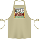 You're Looking at an Awesome Dietician Cotton Apron 100% Organic Khaki