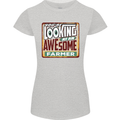 You're Looking at an Awesome Farmer Womens Petite Cut T-Shirt Sports Grey