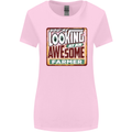 You're Looking at an Awesome Farmer Womens Wider Cut T-Shirt Light Pink