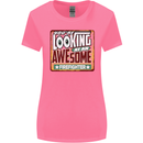 You're Looking at an Awesome Firefighter Womens Wider Cut T-Shirt Azalea