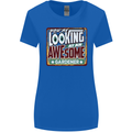You're Looking at an Awesome Gardener Womens Wider Cut T-Shirt Royal Blue