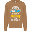 You're Looking at an Awesome Grandad Mens Sweatshirt Jumper Caramel Latte