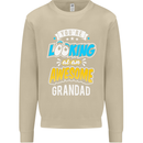 You're Looking at an Awesome Grandad Mens Sweatshirt Jumper Sand