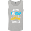 You're Looking at an Awesome Grandad Mens Vest Tank Top Sports Grey