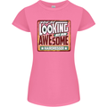 You're Looking at an Awesome Hairdresser Womens Petite Cut T-Shirt Azalea