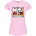 You're Looking at an Awesome Hairdresser Womens Petite Cut T-Shirt Light Pink