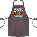 You're Looking at an Awesome Hunter Cotton Apron 100% Organic Dark Grey