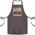 You're Looking at an Awesome IT Technician Cotton Apron 100% Organic Dark Grey