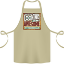 You're Looking at an Awesome IT Technician Cotton Apron 100% Organic Khaki
