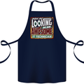 You're Looking at an Awesome IT Technician Cotton Apron 100% Organic Navy Blue