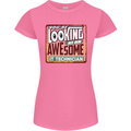 You're Looking at an Awesome IT Technician Womens Petite Cut T-Shirt Azalea