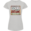 You're Looking at an Awesome Inspector Womens Petite Cut T-Shirt Sports Grey
