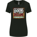 You're Looking at an Awesome Inspector Womens Wider Cut T-Shirt Black