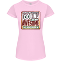 You're Looking at an Awesome Labourer Womens Petite Cut T-Shirt Light Pink