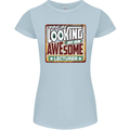 You're Looking at an Awesome Lecturer Womens Petite Cut T-Shirt Light Blue
