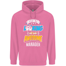You're Looking at an Awesome Manager Mens 80% Cotton Hoodie Azelea
