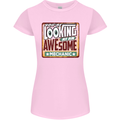 You're Looking at an Awesome Mechanic Womens Petite Cut T-Shirt Light Pink