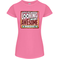 You're Looking at an Awesome Medic Womens Petite Cut T-Shirt Azalea