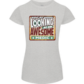 You're Looking at an Awesome Medic Womens Petite Cut T-Shirt Sports Grey
