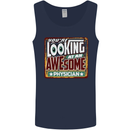 You're Looking at an Awesome Physician Mens Vest Tank Top Navy Blue