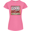 You're Looking at an Awesome Pilot Womens Petite Cut T-Shirt Azalea
