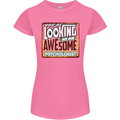 You're Looking at an Awesome Psychologist Womens Petite Cut T-Shirt Azalea
