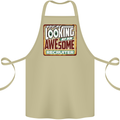 You're Looking at an Awesome Recruiter Cotton Apron 100% Organic Khaki
